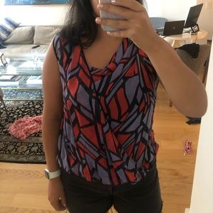 Robert Rodriguez patterned top
